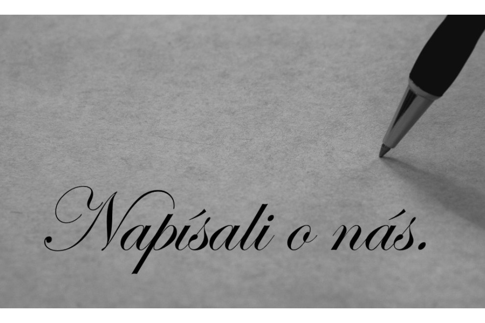 Napísali o nás. Napísali o nás.